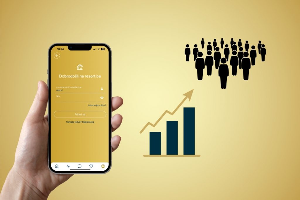 Uz resort.ba do više rezervacija i upita